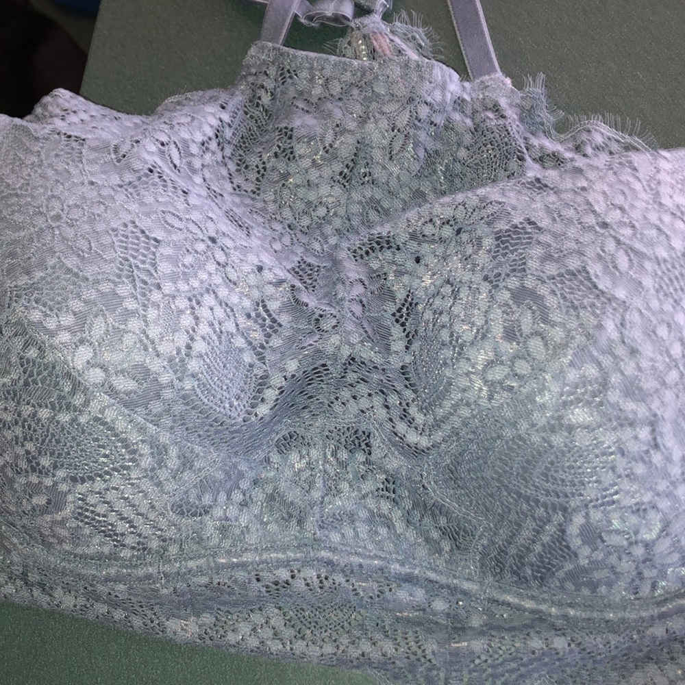 Pink Victoria’s Secret bra